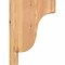 Ekena Millwork Newport Smooth Corbel, Western Red Cedar, 3 1/2"W x 10"D x 14"H COR04X10X14NEW00SWR - alternate 4
